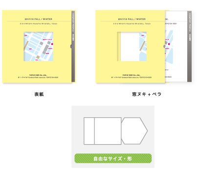 自由な形状タイプ